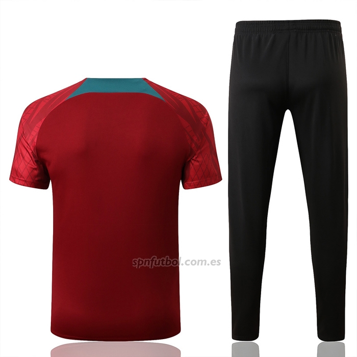 Chandal del Portugal Manga Corta 2022-2023 Rojo